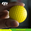 China Fábrica de vender Amarelo PU Golf Galls Bolas De Golfe Macio Para A Prática de Golfe